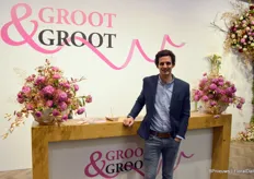 Thijs de Groot, with Groot & Groot, a supplier/producer of both roots and fresh flowers.